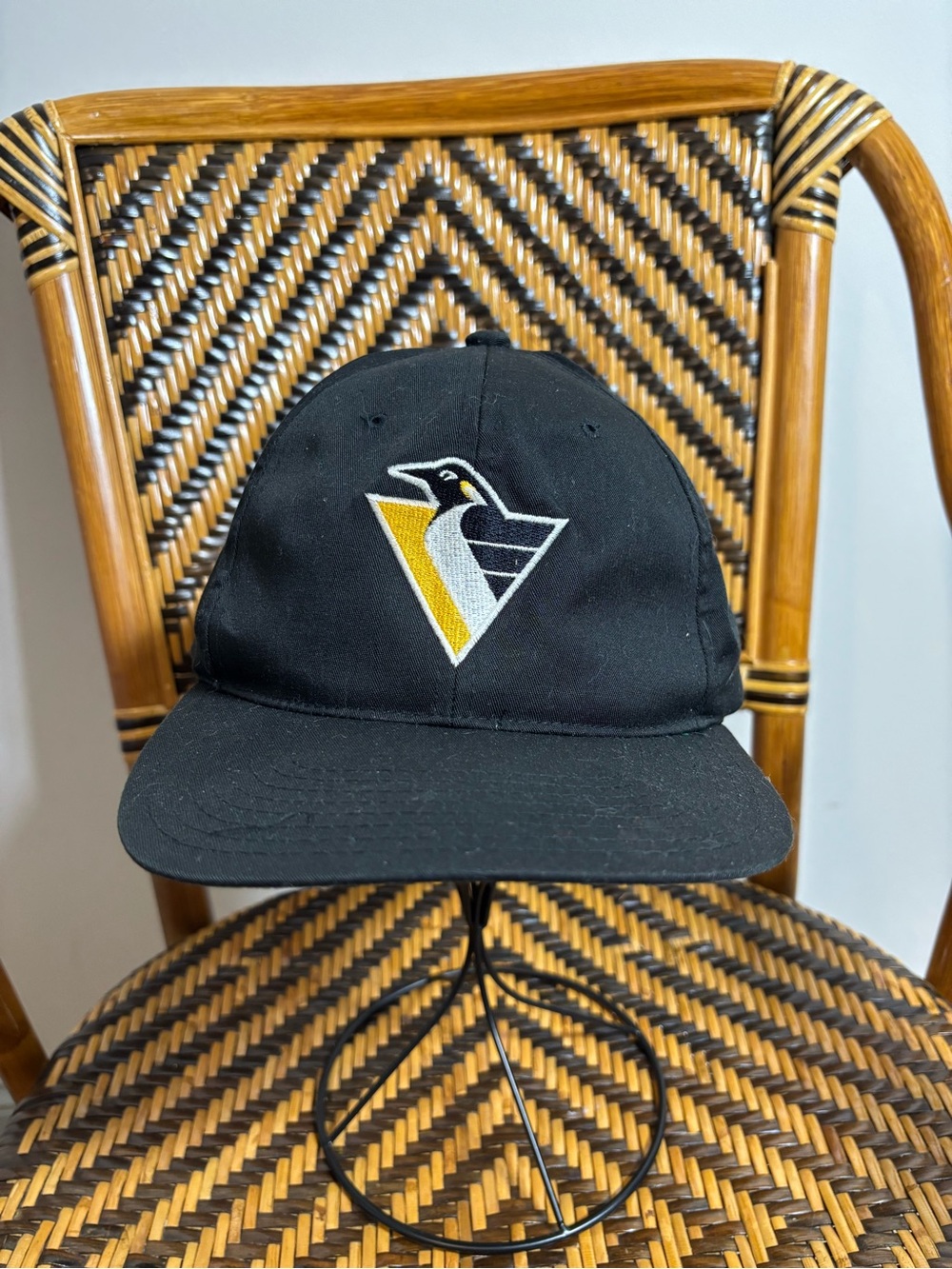 Vintage Annco Pittsburgh Penguins SnapBack Hat 90s NHL